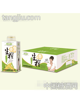 奥知源生榨玉米汁饮料500mlx15瓶（绿）