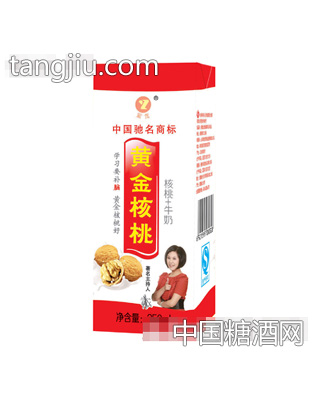 大仁黄金核桃牛奶250ml盒