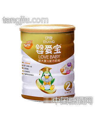 伊康婴爱宝较大配方奶粉