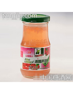 荟丰山楂原汁冰糖芦荟罐头