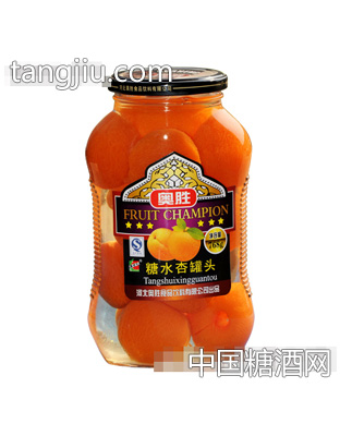 768g糖水杏罐头