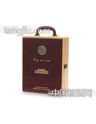精美红酒皮盒