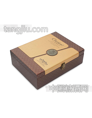红酒包装盒双支皮盒包装