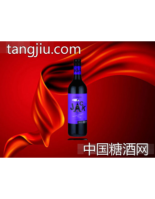 碎石杰克赤霞珠美乐红葡萄酒