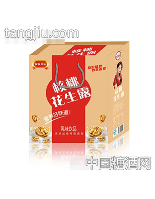 家家果园核桃花生露乳味饮品礼盒装