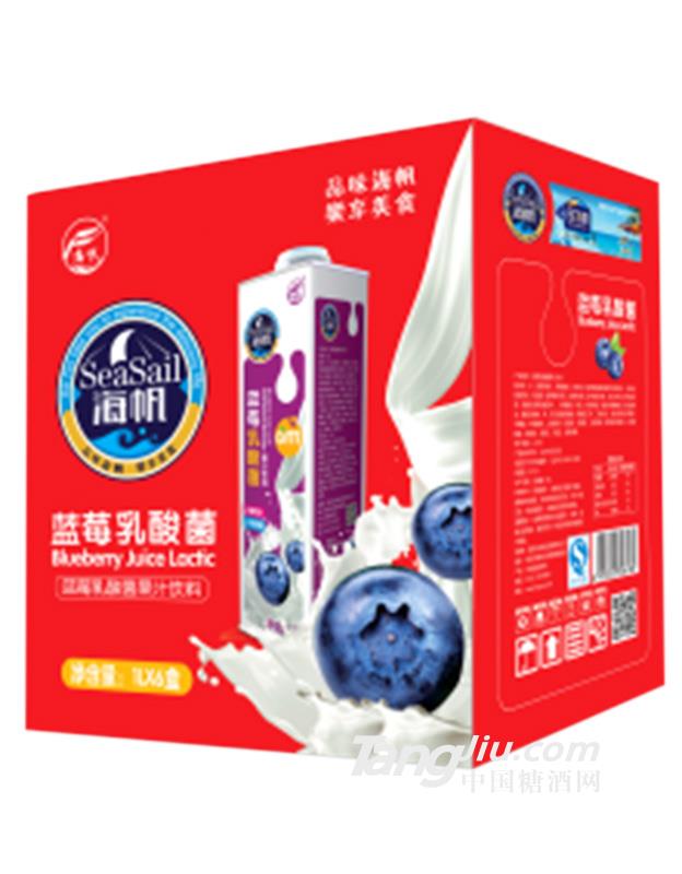 蓝莓乳酸菌果汁饮料1Lx6盒