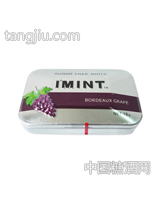 瑞吉波尔多葡萄味无糖薄荷糖