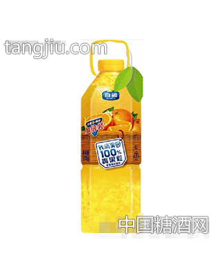白鸽我滴果园橙滴果粒饮料