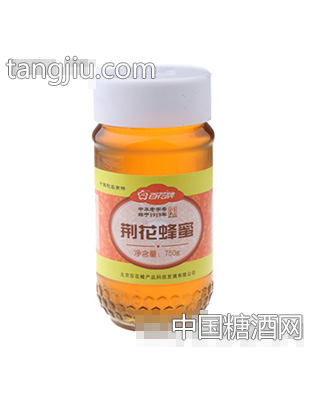 百花750g荆花蜂蜜