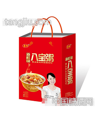 豪阳新桂圆八宝粥手提礼盒装