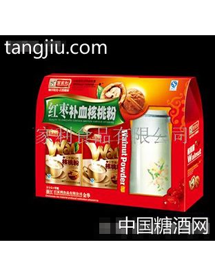 百家利红枣核桃粉