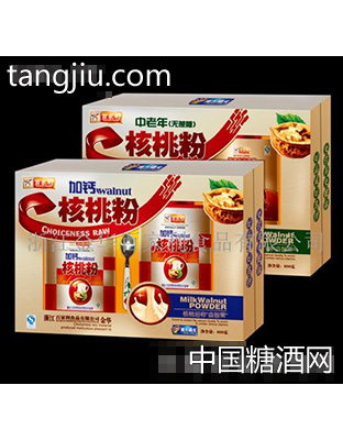 百家利中老年无糖核桃粉