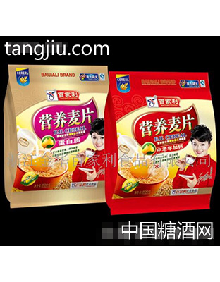 百家利中老年加钙营养麦片