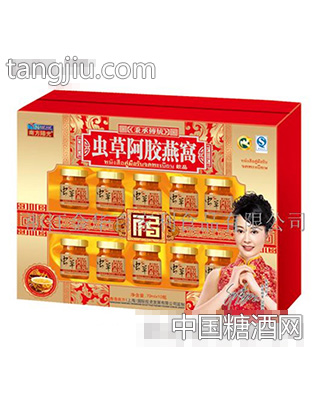 百家利虫草阿胶燕窝