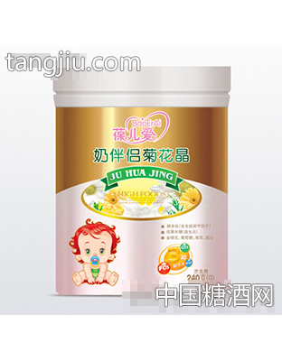 葆儿爱奶伴侣菊花晶