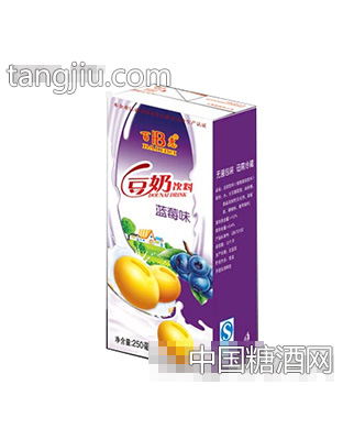 百惠豆奶饮料蓝莓味