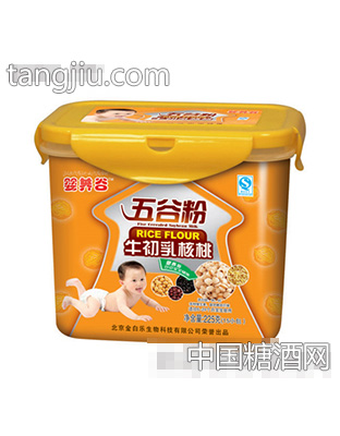 婴养谷225克牛初乳核桃五谷粉盒装