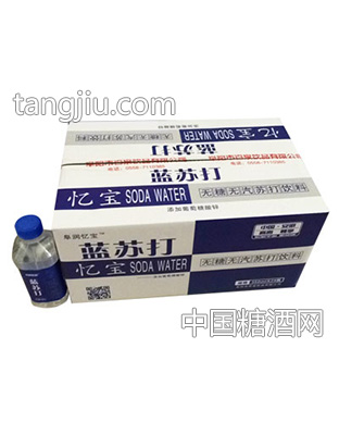 阜润忆宝蓝苏打350mlx24