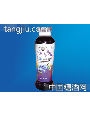 蓝莓果粒饮料