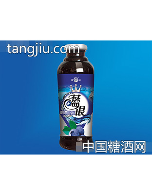 蓝银蓝莓果粒饮料