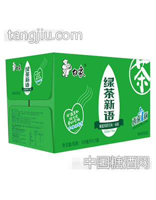 白象蜂蜜茉莉花味绿茶500mlx15