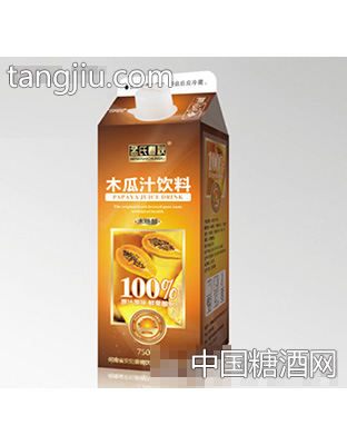 孟氏春秋木瓜汁750ml