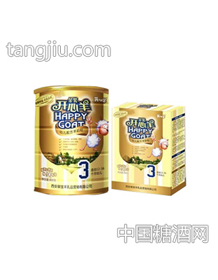 开心羊金装幼儿配方羊奶粉