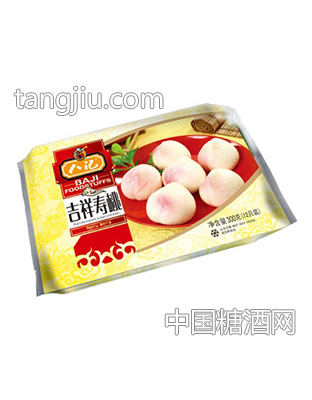 八记吉祥寿桃