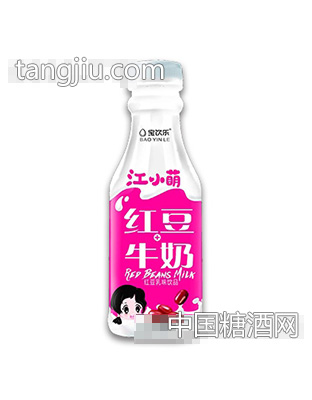 江小萌红豆+牛奶乳味饮品468ml