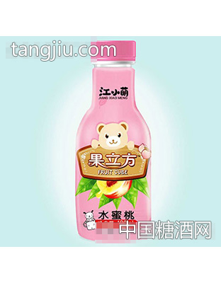 江小萌果立方水蜜桃饮料480ml