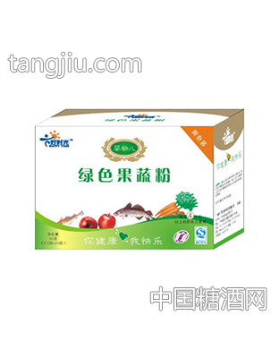 绿色果蔬粉