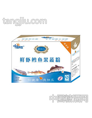 鲜虾鳕鱼果蔬粉
