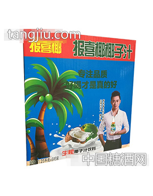 报喜椰椰子汁1.25KGx6瓶