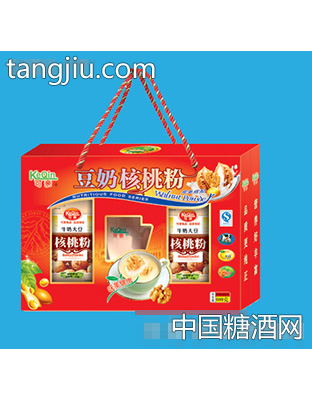 可亲豆奶核桃粉礼盒