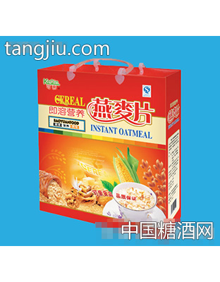 可亲即溶营养麦片礼盒