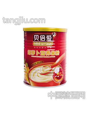胡萝卜营养米粉(225g罐装)