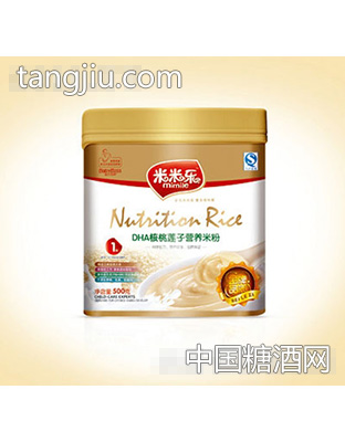 米米乐DHA核桃莲子营养米粉(500g)