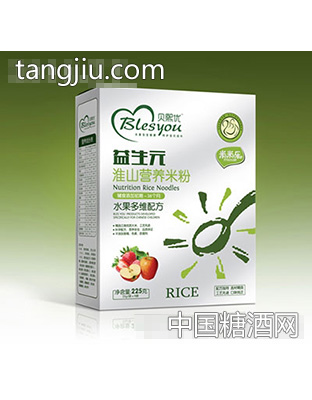 贝熙优益生元淮山营养米粉盒装（水果多维配方）