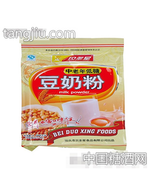 贝多星中老年低糖豆奶粉