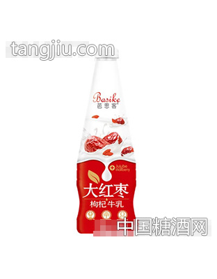 芭思客大红枣枸杞牛乳1.25L