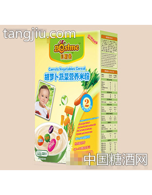 贝斯美胡萝卜蔬菜营养米粉