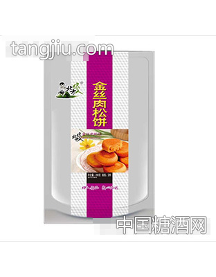 北方绿人金丝肉松饼