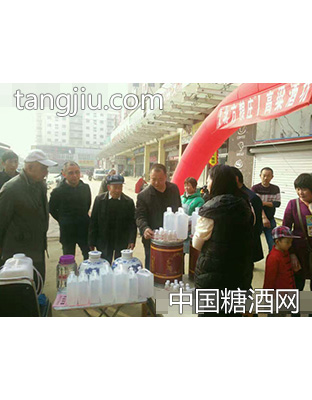 北方粮庄高粱酒坊品鉴现场