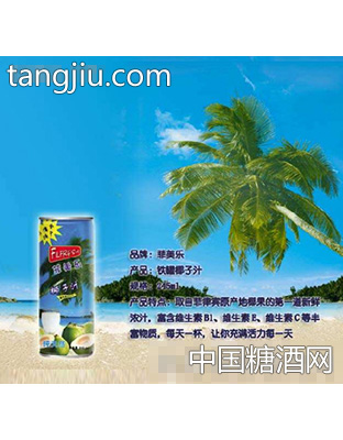 铁罐椰子汁