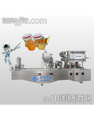 赛亚SYGDQ水果沙拉灌装封口机