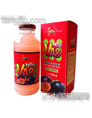 百果悦动西番莲汁360ml