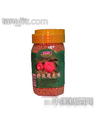 百花野玫瑰花粉