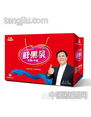 百慧鲜果乳手提袋
