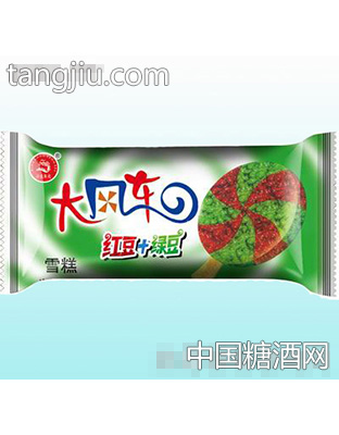 冰龙大风车红豆+绿豆雪糕