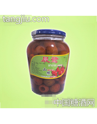 晨鹭山楂罐头1000g